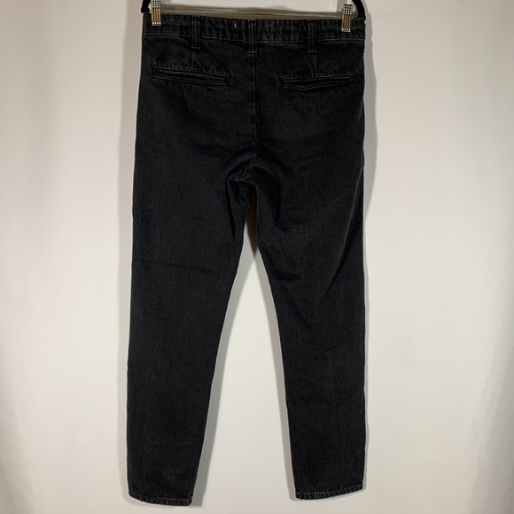 Zara Black Vintage Wash Black Skinny Jeans - Picture 6 of 9